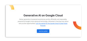 About Google Generative AI